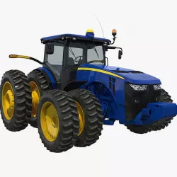 Tractor Generic 4 3D model