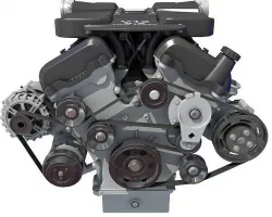 V12 Engine with Internal Parts 3D model