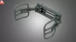 Wrapped Bale Handler - Front Loader  3D model