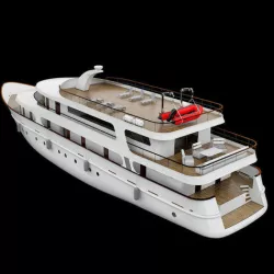 Yacht 3D model