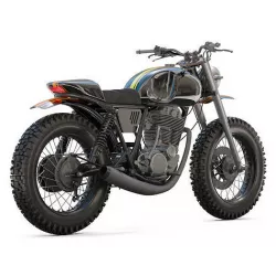Yamaha SR500 Custom Bike 3D model