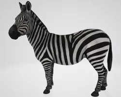 Zebra 3D 3D model