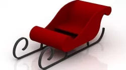 3D Snow Sled model 3D model