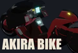 Akira Bike 3D model