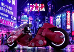 Akira - Kaneda motorcycle 3D model