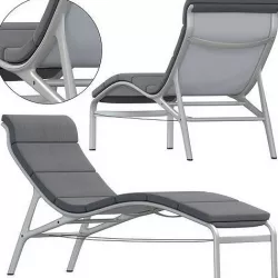 Alias Longframe soft sunbed 3D model