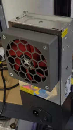 Anycubic Kossel Netzteillüfter Umbau