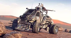 Apocalyptic Truck 4 3D model