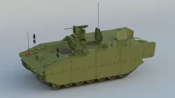 Ares Armoured Vehicle 3D model