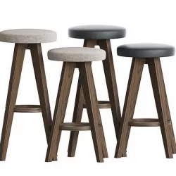 Article Sede Circo Barstool Counterstool 3D model