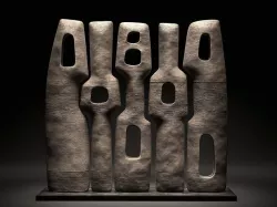 Ash Wood Sculpture 3D model