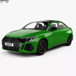 Audi RS3 sedan 2022 3D model