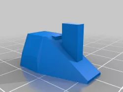 Battle B-daman Foot Armor Template/Negative 