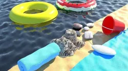 Beach 3D model