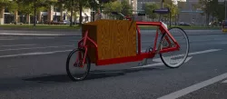 Bike Cargo for videogames 3D model