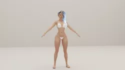 Bikini Girl 3D model