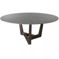 Bonaldo Art Wood Round Tables 3D model