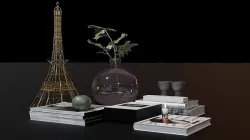 Books 3D model
