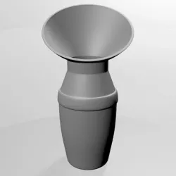 Breast Pump 01 3D model