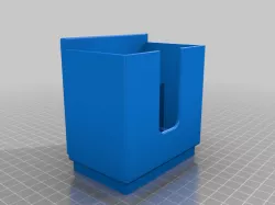 Capsule holder drawer for Nespresso Pixie coffee machine