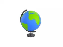 Cartoon Globe  3D model
