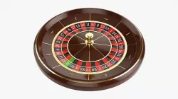 Casino roulette wheel 01 3D model