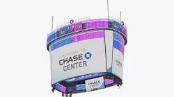 Chase Center Scoreboard 3D model