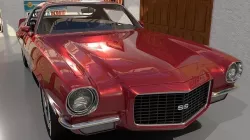 Chevrolet Camaro SS 1972 second generation 3D model