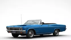 Chevrolet Impala Convertible 1966 3D model