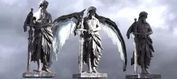 Dark Angel Blade 3D model