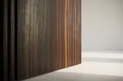 Ebony wood veneer seamless texture 3D model