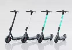 Electric scooter 3D model