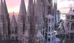 Elven city lothlorian Kitbash collection 3D model