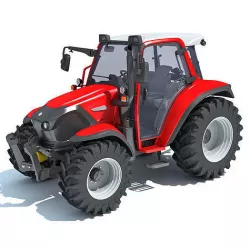 Farm Tractor 3D model