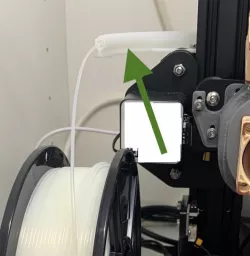 Filament guide for 3D printer Creality Ender 3 V2