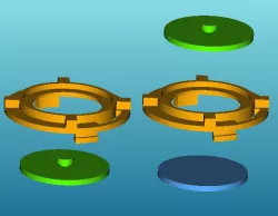 Fire hydrant-hose blind Storz52 ver3- OpenSCAD CSV