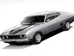 Ford Falcon Coupe 1973 3D model