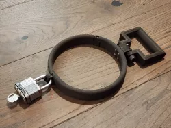 Fursuit Slim Offset Collar (Lockable)