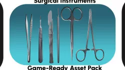Game-Ready-Surgical-Instruments surgical instruments game rea... Low-poly 3D model