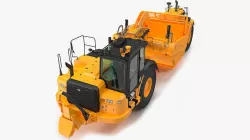 Generic Scraper Rigged 3D model