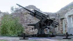 German FLAK 88 mm 3D model 3D model