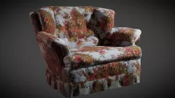 Grandmas Ugly Chair 3D model