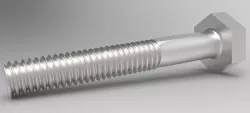 Hexagon Head Bolt - M3 - Mesh And FBX Low-poly 3D model