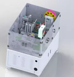 Hot pressing plastic sealing machine 3D model