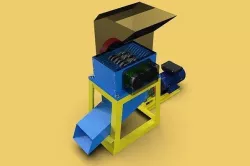 INDUSTRIAL PLASTIC CRUSHER SHREDDER MACHINE FOR WASTE RECYCLE 3D model