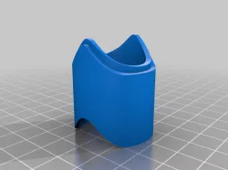 Interlocking Handle Segments for MakerMelin's Thor's hammer Mjolnir from MCU