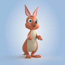 Kangaroo 3D model