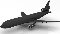 KC-10 Extender Tanker 3D model 3D model