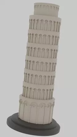 Leaning Tower of Pisa 3D model