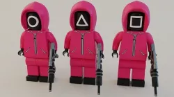 Lego Squid Game set 3D model